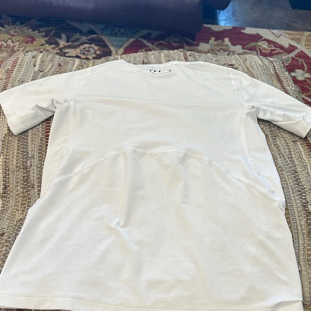 Under Armour Short Sleeve Tech Tees - White & black - Picture 10 of 11